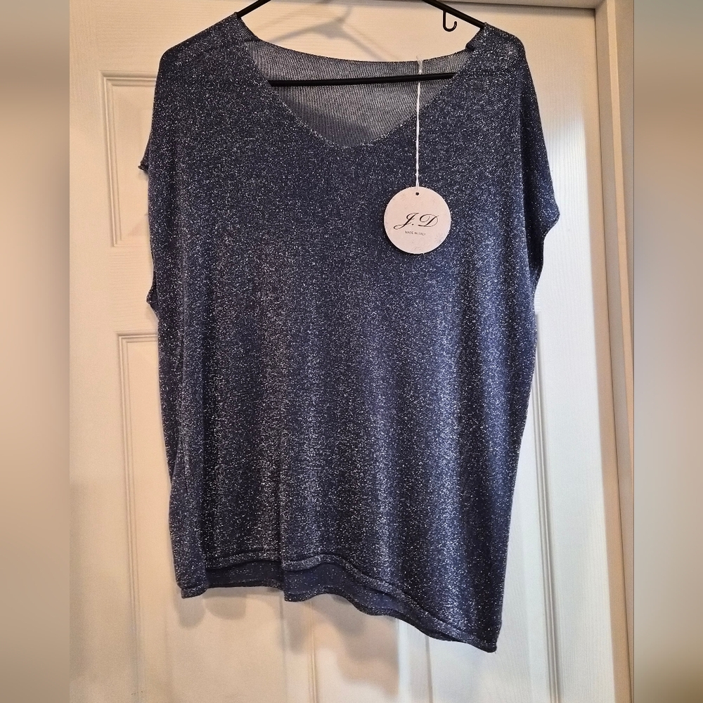 Blue shirt Italian made